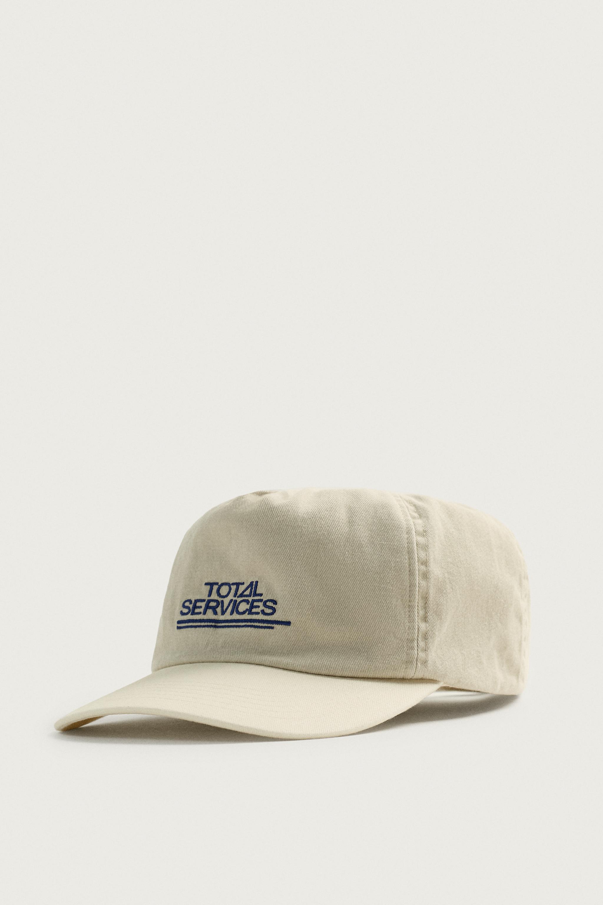CASQUETTE À INSCRIPTION BRODÉE CONTRASTÉE